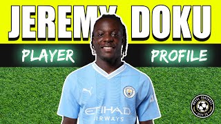 Who is Jeremy Doku 🇧🇪 Football Player Profile  Manchester City Winger [upl. by Takeshi]