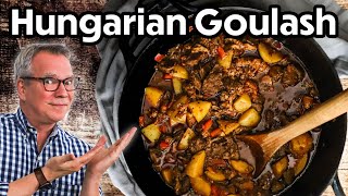 Hungarian Goulash  The Ultimate Comfort Food [upl. by Nnawtna]