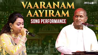 Vaaranam Aayiram Song Performance  Isaignani Ilaiyaraaja Concert  Ananya Bhat  Mercuri Foundation [upl. by Huey]