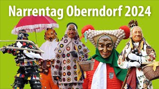 Narrentag Viererbund Oberndorf  Fasnet 2024 [upl. by Yenhoj376]