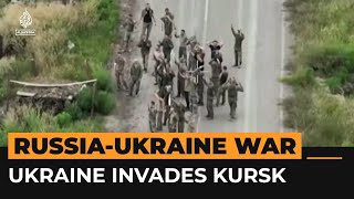 Ukraine captures dozens of Russian soldiers during Kursk incursion  Al Jazeera Newsfeed [upl. by Uyekawa]