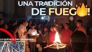 Una TRADICIÓN DE FUEGO  Asi se hacen los HACHONES  MICHOACAN [upl. by Aerbma]