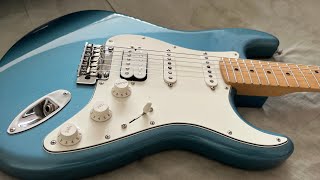 Fender Player Stratocaster HSS MN Tidepool New Guitar Day [upl. by Zea]