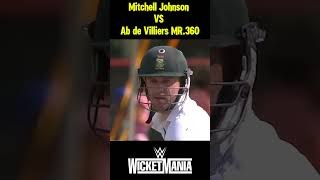 AB De Villiers VS Mitchell Johnson  Greatest Battle In Modern Cricket [upl. by Melinde160]