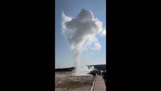 WATCH Biscuit Basin closed in Yellowstone National Park after massive explosion [upl. by Nuri]