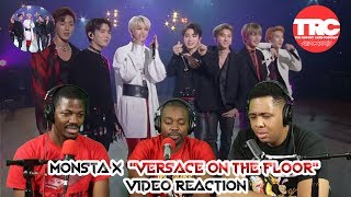 Monsta X quotVersace on the Floorquot Video Reaction [upl. by Yannodrahc]