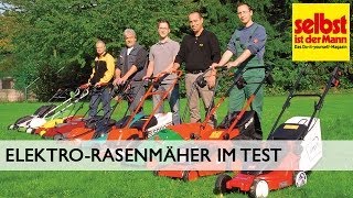 ElektroRasenmäher im Test [upl. by Nittirb468]