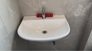 How to perfect fitting Wash basin [upl. by Ogirdor615]