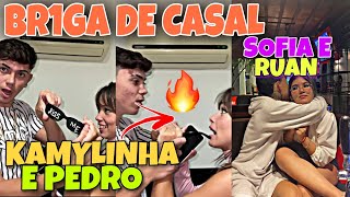 TRETA PEDRO BR1G4 COM KAMYLINHA POR CAUSA DO ÓCULOS ESCRITO quot KISS MEquot e SOFIA COM RUAN POR CIÚMES😱 [upl. by Bridgid751]