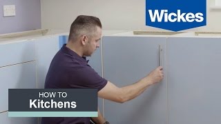 How to Fit Handles to Doors and Drawers with Wickes [upl. by Borek]