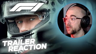 F1 is Top Gun Mavericks Cousin  Teaser Trailer REACTION [upl. by Baerman]