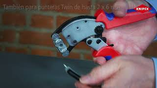 97 53 18 Crimpadora automática de acceso frontal y lateral Twistor16 KNIPEX [upl. by Cordell]