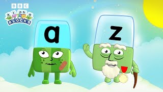 Writing Made Easy  Learn letters from A to Z  Learn To Read  Alphablocks [upl. by Assiluy]