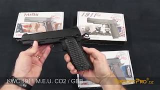 KWC 1911 CO2 airsoft pistols unboxing [upl. by Damales564]