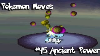 Pokemon Moves 45  Ancient Power In ALL Generations [upl. by Yvad]