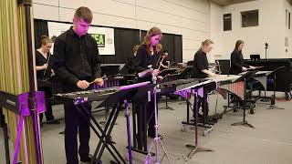 Winter from The Four Seasons  University HS WV Percussion Ensemble 2024 [upl. by Nanoc]