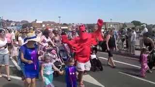 Whitstable Oyster Festival 2014  opening parade [upl. by Ennaus]