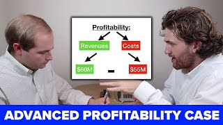 ADVANCED CONSULTING CASE Full Interactive Profitability Case  Consulting Interview Prep [upl. by Gnilhsa]