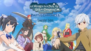 DanMachi Battle Chronicle  Gameplay PS5 [upl. by Ailasor]