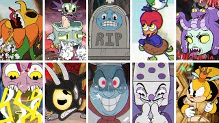 Cuphead  DLC  All Bosses [upl. by Uzzi66]