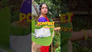 Mouthwatering Pomfret Fry pomfretfryrecipe fish fishfry recipe tasty trending mangalore food [upl. by Anipsed488]