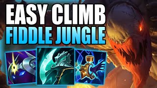 HOW TO CLIMB OUT OF LOW ELO VERY EASILY WITH FIDDLESTICKS JUNGLE  Gameplay Guide League of Legends [upl. by Cornish]