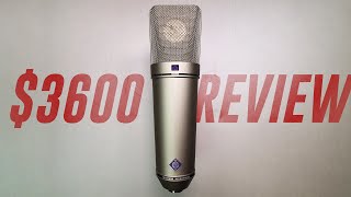 Neumann U87 Ai Mic Review  Test Compared to NW700 AT2020 NT1 SM7b KSM44a C414 XLII [upl. by Job]