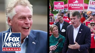 Virginia gubernatorial race results Too soon to call [upl. by Dazhehs]