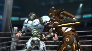 REAL STEEL THE GAMEPALLADIUS vs SEUS amp ATOM TWIN CITIES MIDAS NOISY BOY ЖИВАЯ СТАЛЬ [upl. by Brighton]