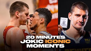 20 Minutes of Nikola Jokic doing the MOST ICONIC Things 😱 [upl. by Pontus266]