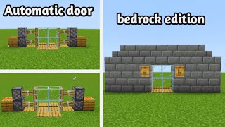 Minecraft automatic door [upl. by Stultz]