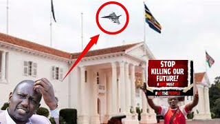 Strange Aircraft Flying Over State House Nairobi Would Have KDF Do this To Protect Ruto and Family [upl. by Ligetti]