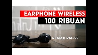 Review Remax RMS5 Sports Bluetooth Headset Indonesia [upl. by Yesrod]