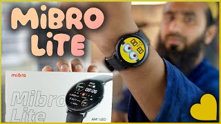 MIBRO Lite AMOLED Smartwatch Review in Bangladesh  Xiaomi Youpin  Best Budget Smartwatch [upl. by Balfore]