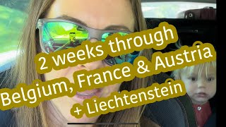 2 weeks in Europe Belgium France Austria amp Liechtenstein [upl. by Hersh]