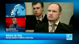 Judge in Norway massacre trial unfit lawyers [upl. by Arualana685]