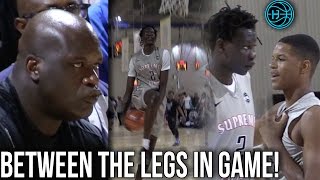 First Game Bol Bol amp Shareef ONeal Play Together in Front of SHAQ Bol Bol Dunks Between the Legs [upl. by February]