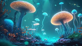 Undersea Mushroom Garden 🍄 ambient music  good vibes  chill  instrumental [upl. by Tiebold]