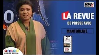 Revue de Presse Mantoulaye Thioub du vendredi 22 Mars 2024 [upl. by Nnarual]