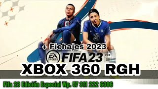 Fifa 23 para Xbox 360 rgh Edición Especial incluidos Kits 2023 y Fichajes 2023 James en Olympiacos [upl. by Olegnaed]