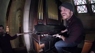 Handpumped Pipe Organ from 1850 [upl. by Eniffit]