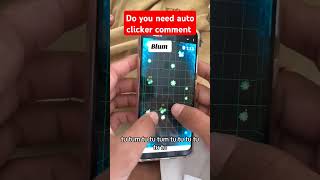 Do you need auto clicker on blum 🔥🔥 blum airdrop youtubeshorts memefi [upl. by Jenkel618]