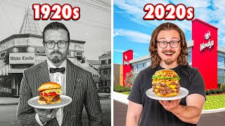 I Tried 100 Years of Fast Food [upl. by Roux53]