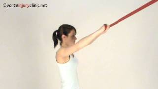 Lat Pull Down using resistance Band [upl. by Heger]