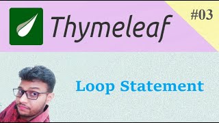 Thymeleaf Tutorial in Hindi  Thymeleaf Simple Loop Example Part1  3 [upl. by Oakley354]