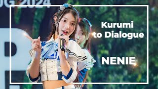 Nenie Fancam Kurumi to Dialogue  CGM48 ROADSHOW CGM48 7th Single “LoveTrip Pacific Park Sriracha [upl. by Huber]