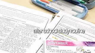 After School Study Routine  revisign [upl. by Hartwell]