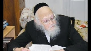 Rav Elyashiv The Value of Time [upl. by Sumetra]