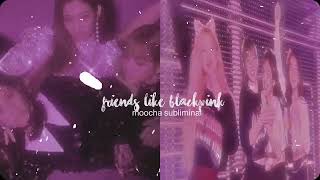 friends like blackpink  moocha reupload [upl. by Mary]