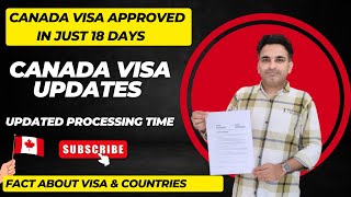 CANADA VISA UPDATES l CANADA VISA CURRENT TREND l CANADA VISITOR VISA PROCESSING TIME l IRCC UPDATES [upl. by Remde]